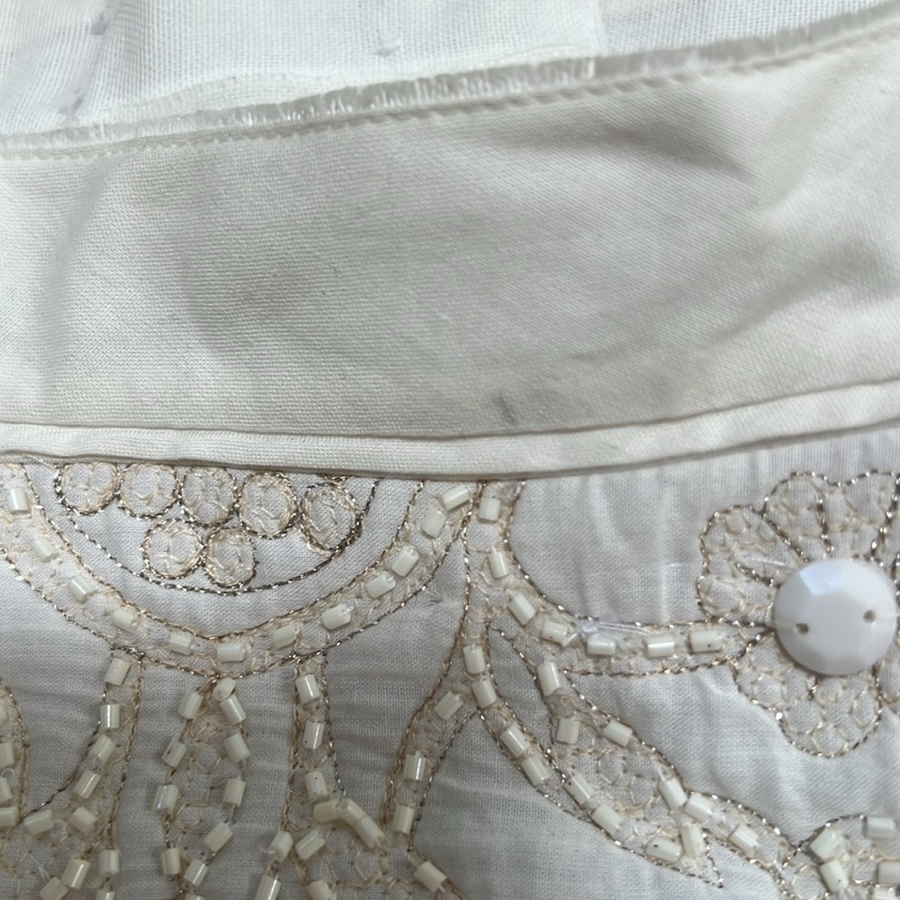 New! Zara Atelier limited edition medium beaded cape skirt. - Picture 15 of 16